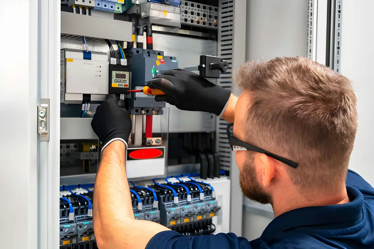 Technical service approach and electrical panel work