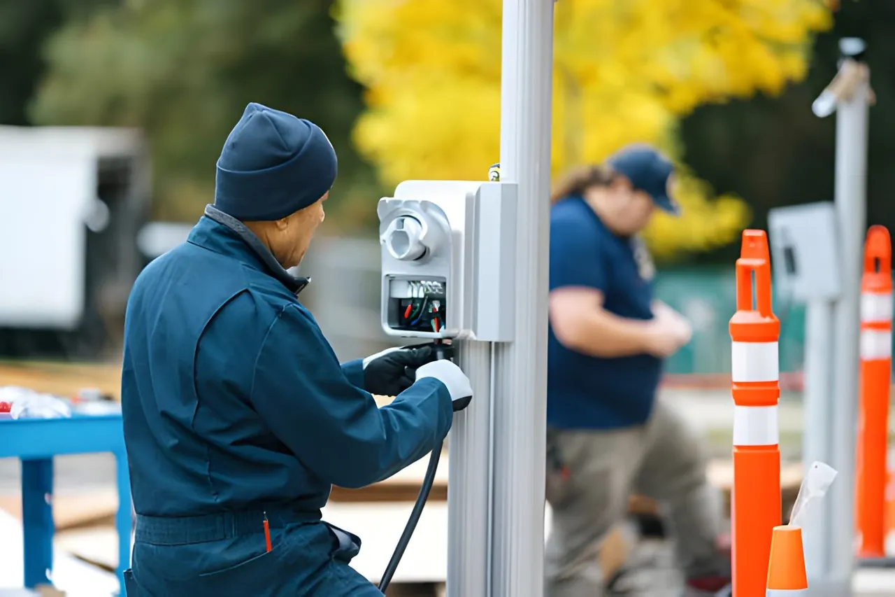 Electrical wiring and switch installation work
